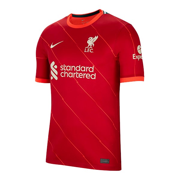 Camiseta Liverpool 1ª 2021/22 Rojo
